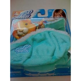 Zhu Zhu Pets - Blue Blanket and Blue Bed