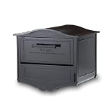 Architectural Mailboxes Geneva Locking Mailbox Black