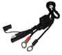 Battery Tender 081-0069-6 Ring Terminal Harness with Black Fused 2-Pin Quick Disconnect Plug