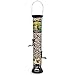 Droll Yankees Onyx Clever Clean and Fill Mixed Seed Bird Feeder, 18 Inches, 4 Ports, Black