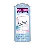 UPC 037000124542 product image for Secret Wide Solid Powder Fresh Scent Antiperspirant & Deodorant Twin Pack 5.4 Oz | upcitemdb.com