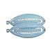 Set of Two 5 Inch Banana Clip Hair Clincher Rounded Edges Hair Comb