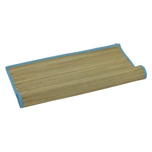 10T Beach Mat Natte de plage Beige/Bleu 180 x 60 cm