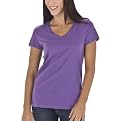Merona Short Sleeve V-Neck Tee - Purple