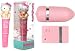 Hello Kitty Pink Pocket Rocket Vibrator and Wireless Vibrating Remote Control Pink Vibrator