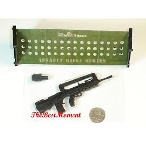 Furuta_M5 FA MAS 1/6 Mania Assault Rifle Gun Model For 1:6 Scale 12" Action Figure Accessories (Original from TheBestMoment @ Amazon)