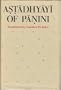 Astadhyayi of Panini: In Roman Transliteration (Texas Linguistics Series)