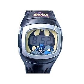 BATMAN. Batman Digital watch. Collectible timepiece. Nice size of 1.25 x1.25 inches