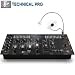 Technical Pro Dual 10 Band Digital Stereo Graphic Equalizer Preamp Mixer With Sound Effects