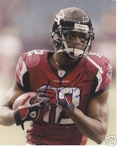 Michael Jenkins Atlanta Falcons Signed 8x10 Photo W/COA