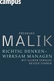 Produkt-Bild: Richtig denken - wirksam managen: Mit klarer Sprache besser f&uuml;hren