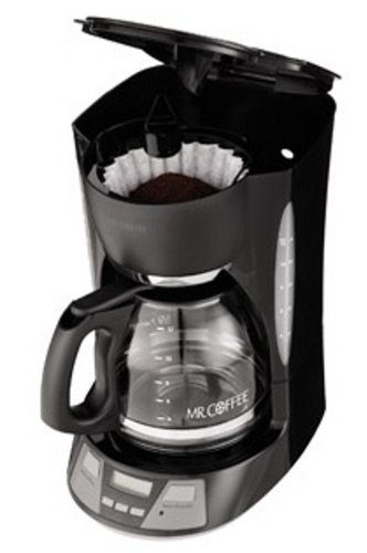 Mr. Coffee 12-Cup Programmable Coffee Maker, BVMC-AMX23, Black