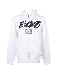 Ecko Unltd. Mens Ecko Core Full Zip Hoodie (White, XXX-Large)