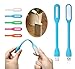 USB Light, Lampat Portable Flexible Mini Stick LED Light with usb for Laptop,PC,Notebook,Computer,Keyboard,Power Bank Energy Saving, Night Book Reading Lamp Blue