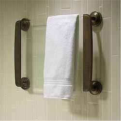 Thermique 37" Wall Mounted Heated Glass Towel Warmer - Oil Rubbed Bronze
