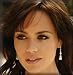 Rhinestone Seven Stone Drop Earrings.