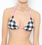 Raisins La Jolla Gingham Bikini Top