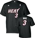 Dwyane Wade adidas Player Name and Number Miami Heat Youth Tee
