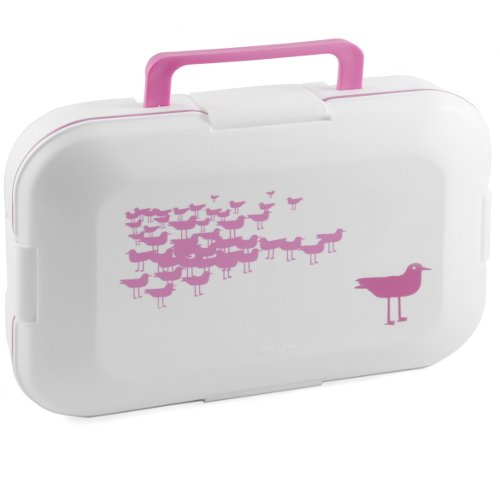 Aladdin White Lunch and Bird Design