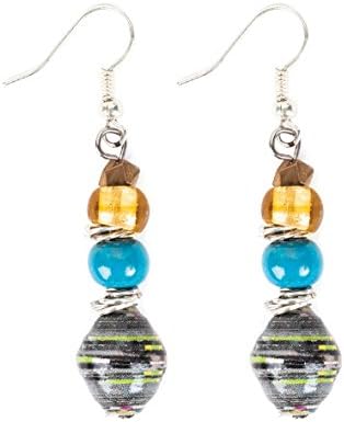 Fair Trade "Rare Earth" Bead Earrings