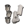 Weston 11x5.8x14-in. Shredder, Slicer, and Grater Attactment for Electric Grinder.