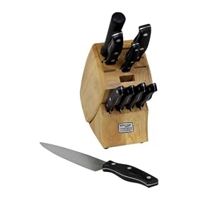 Chicago Cutlery Metropolitan 10-Piece Knife Block Set by Chicago Cutlery