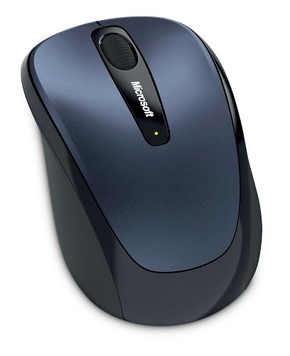 Microsoft Wireless Mobile Mouse 3500 - Storm Gray Metallic (GMF-00133)