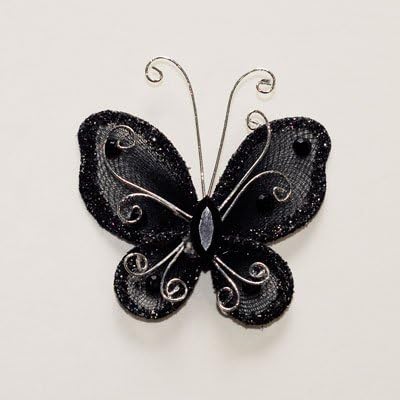 24 Pieces of 2 Inch Butterflies Perfect Party, Home, Craft Decorations Variety of Colors