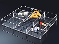 Accessory Box - 6 Compartment by Acrylic