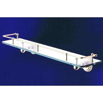 Bentley Gallery Shelf Finish: Satin Nickel