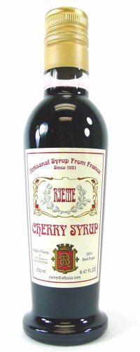 3 bottles of Cherry All Natural Rieme French syrup beet sugar-8.47 fl oz ~ save and save... by Rieme
