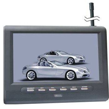 Allcam 7 Portable Analog & Digital TV Freeview Recorder Media Player w/ Battery