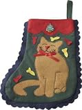 XMAS STOCKING CAT 12PC CLPST