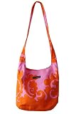 marimekko マリメッコ SAMOVAARI サモヴァーリ BANCHA ショルダーバッグ / オレンジ×ピンク