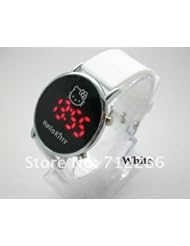 New Fashion Hello Kitty LED Leather Digital Watch