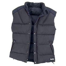 TAIGA Blackcomb 800 - Mens Goose Down Vests, Black, MADE IN CANADA
