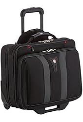 Swissgear Granada Rolling Case Black Nylon Fits Up To 17" Notebooks