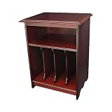 Corydon Entertainment Center Stand in Cherry by Crosley Radio