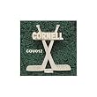 Cornell Univ "Cornell" Hockey Stk Charm/Pendant -14K/10K, Stainless Steel or Gold Plated