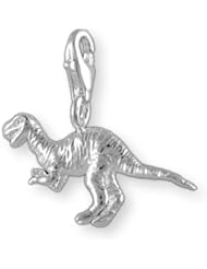 MELINA Charms clip on pendant dinosaur sterling silver 925