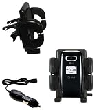 LG CE110 Auto Vent Holder with Car Charger - Uses Gomadic TipExchange