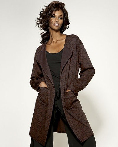 Spiegel Reversible Leopard Coat