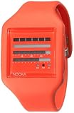 Nooka Unisex ZUB ZENH FR 20 Zub ZenH Fire Engine Red Polyurethane Watch