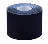 DERBYSTAR Tape PROTECT CARE KINE STAR 5 CM SCHWARZ, schwarz, 5 cm x 5 m