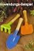 Produkt-Bild: Gartenger&auml;te SET, Gartenset f&uuml;r Kinder, Schaufel, Harke, Spaten, stabiles Metall mit Holz Griff (LHS)