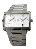 MENS KENNETH COLE STEEL DUAL TIME DATE NEW WATCH KC3545