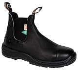 Blundstone Unisex CSA Greenpatch Pull-On Boot Black 9 M UK