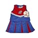 Kansas Jayhawks NCAA 2pc Tank Cheerleader Halloween Costume size 6X