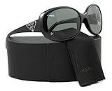 AUTHENTIC PRADA SUNGLASSES SPR 27L BLACK 1AB-5Z1 SPR27L
