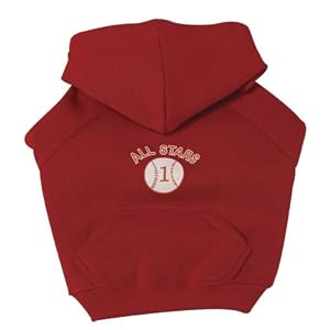 Zack Zoey Polystercotton Dog Sports Sweatshirt Xx-large Baseball 30-inch by PetEdge Dealer Services
